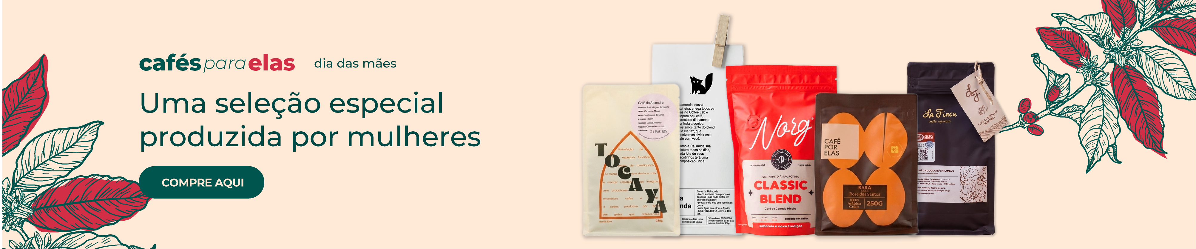 Dia das Mães - Cafés